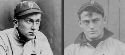 Ty Cobb fought with teammate Charles Schmidt several times during his first full season with the Detroit Tigers.