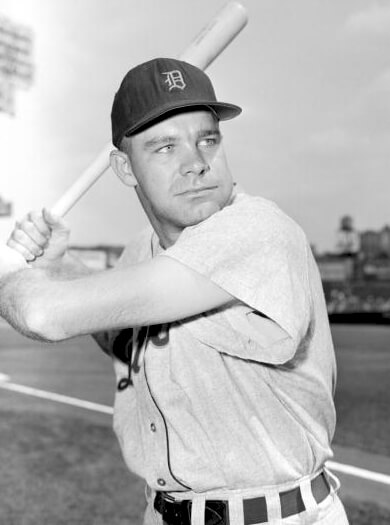 Harvey Kuenn debuted with the Detroit Tigers in 1952 and he was Rookie of the year the following season.