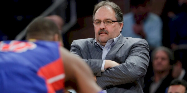 Stan Van Gundy is in his second season as coach and president of basketball operations for the Detroit Pistons.